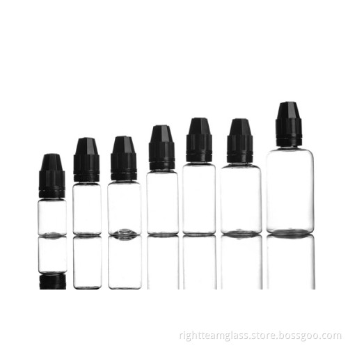 PET Dropper Bottle with Childproof Tamper Cap